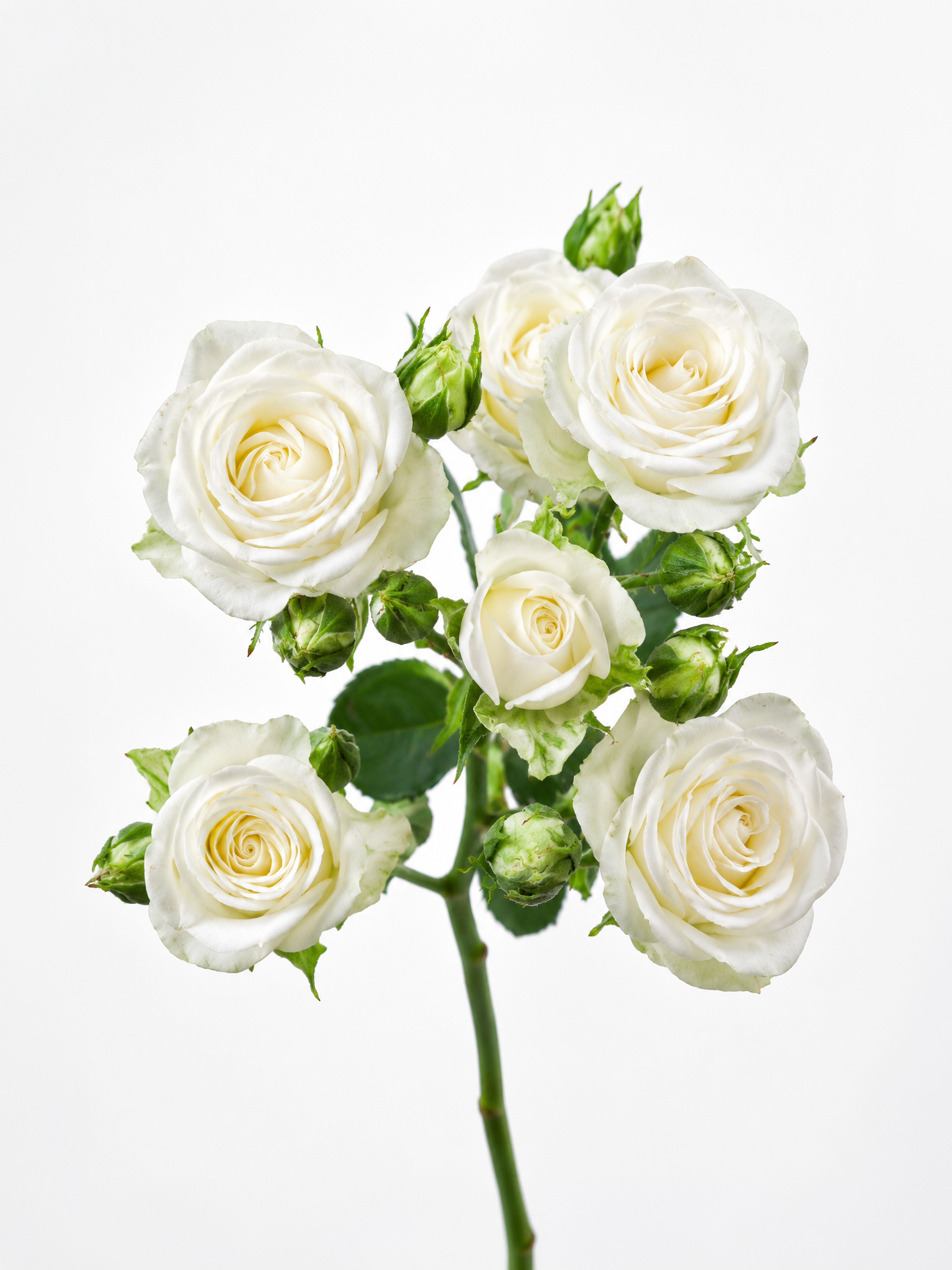 Spray Roses White