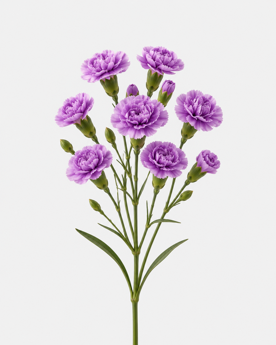 Mini Carnations Purple